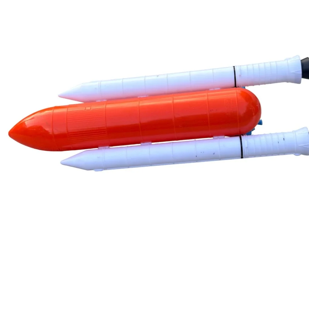 Realtoy Space Shuttle Rocket Toy Blue Diecast Orbiter Orange Tank Boosters NASA